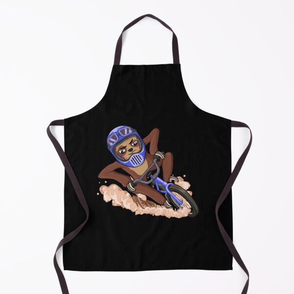 Item preview, BMX master sloth on bicycle  designed and sold by TipTopTapo.