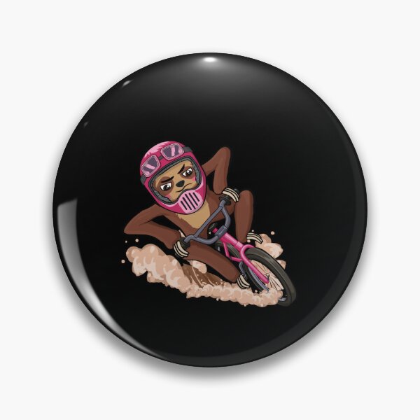 Item preview, BMX master sloth on bicycle  designed and sold by TipTopTapo.
