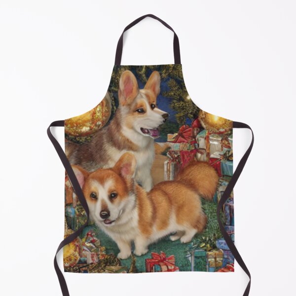 Item preview, Pembroke Welsh Corgi Dog Christmas Celebration 5 designed and sold by AnadAA.