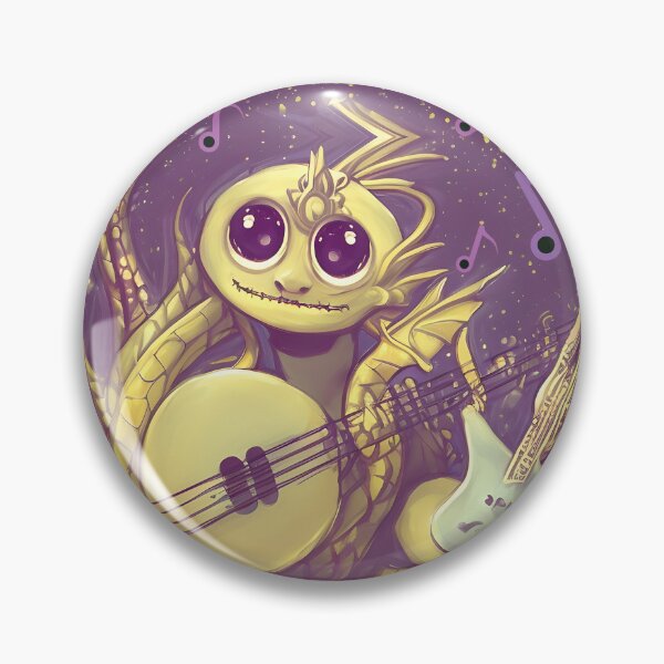 Item preview, Dragon and musical monster designed and sold by Artbellachi.