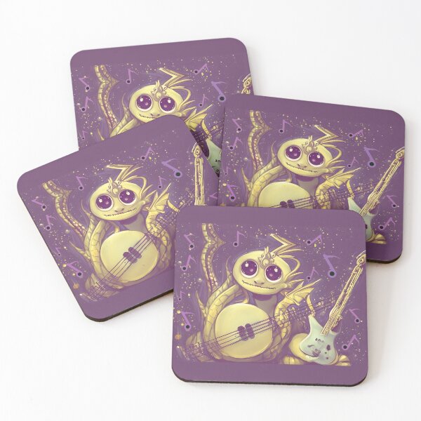 Item preview, Dragon and musical monster designed and sold by Artbellachi.