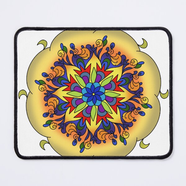 Item preview, Decorative mandala traditional esoteric symbol on white background designed and sold by sonaadalian.