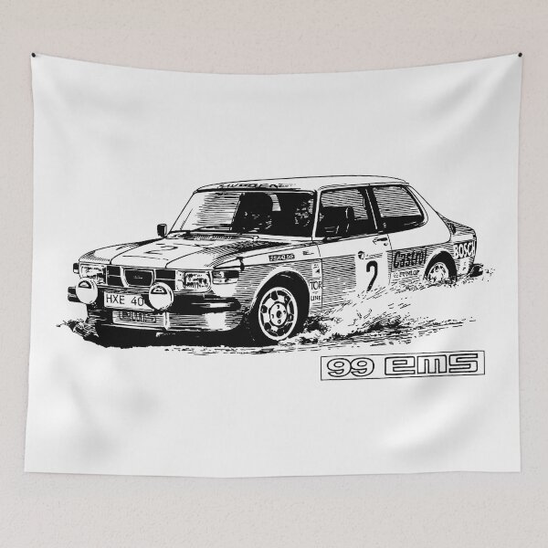 Item preview, Saab 99 EMS Rally Car designed and sold by blackdogshop.