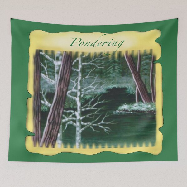 Item preview, Pondering designed and sold by Heidi Bennett.