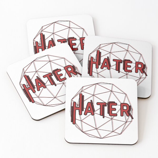 Item preview, Hater Red and Black Geometric Circle designed and sold by Pink Ribbon.