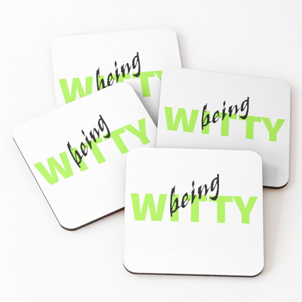 Item preview, being witty - Funny being WITTY designed and sold by K367.