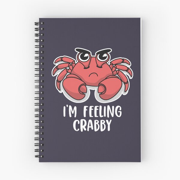 Item preview, I'm Feeling Crabby Cute Kawaii designed and sold by MeowsAndMakes.
