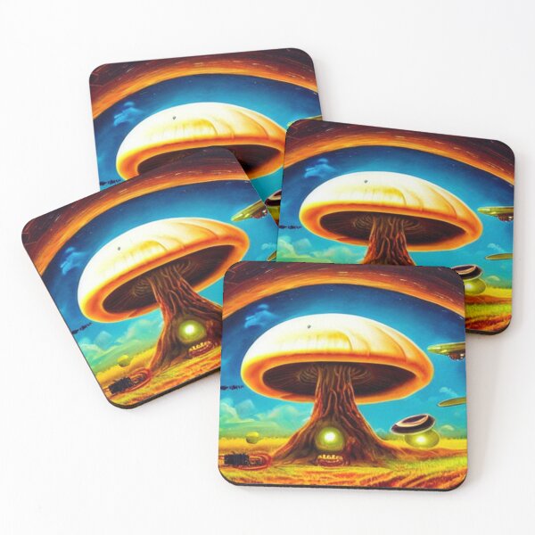 Item preview, Flying Mushrooms | Fantacy Shrooms designed and sold by SchlossInspire.