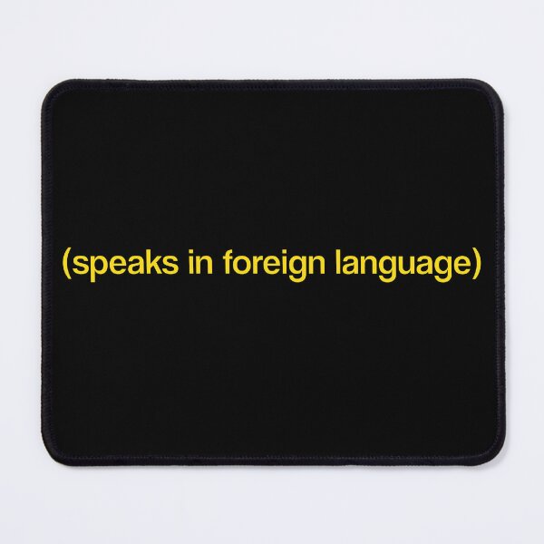Item preview, Subtitle Fail-Speaks in Foreign Language designed and sold by Nil-D.