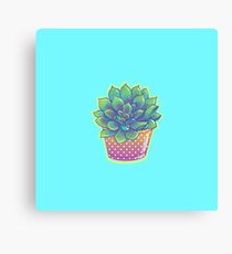 Succulent Canvas Print