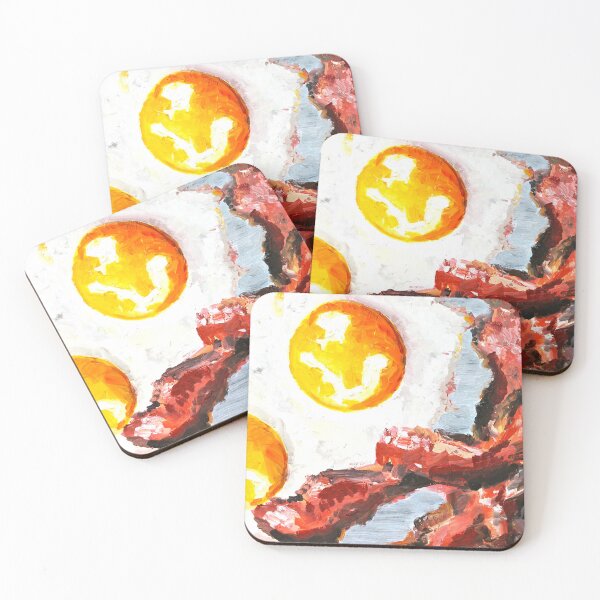Item preview, Eggs and Bacon Painting designed and sold by emilyryan.