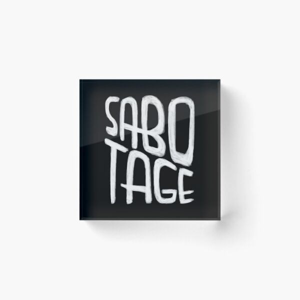 Item preview, Saboteur, Sabotage designed and sold by badlydrawnbabe.