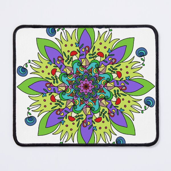Item preview, Decorative mandala traditional esoteric symbol on white background designed and sold by sonaadalian.