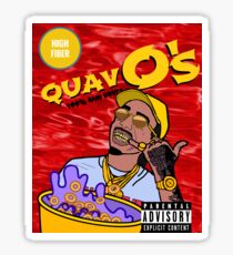 QuavO's Cereal (RED) Sticker