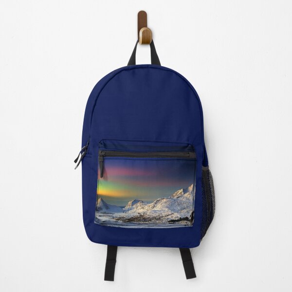 Item preview, Muted Aurora Over Snowcapped Mountains in Nordland Norway designed and sold by DEL-Productions.