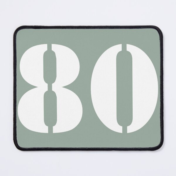 Item preview, Number Eighty (80) in Green Circle designed and sold by Ching Teoh.