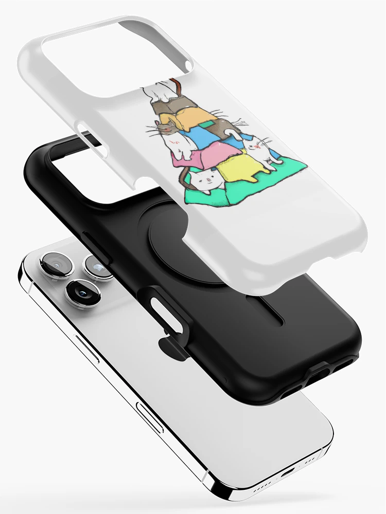 Thumbnail 2 of 4, iPhone Case, Cat Family Stack designed and sold by Codeabdul.