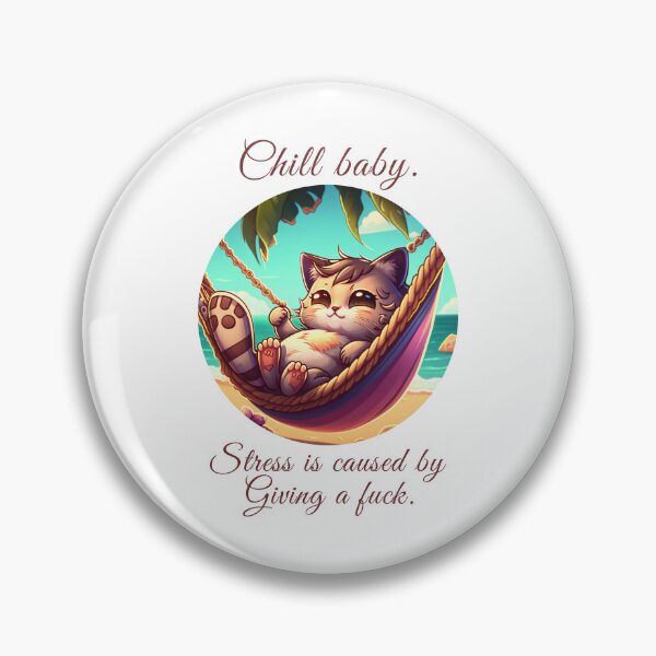 Artikelvorschau, Chill Baby. Stress entsteht durch entworfen und verkauft von rodmendonca.