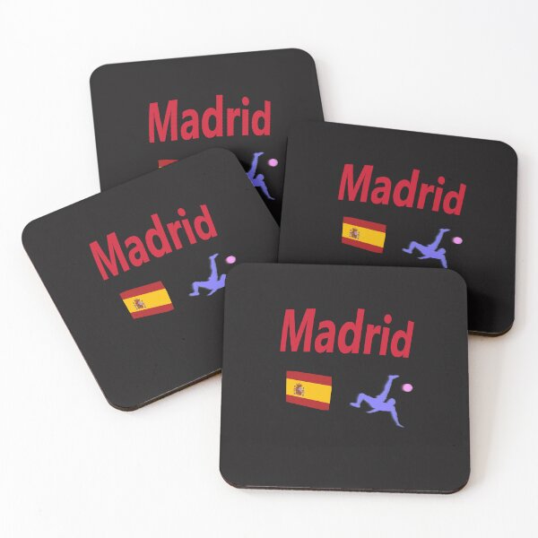 Item preview, Madrid, Spain Soccer abstract design  designed and sold by lobodelnoir.