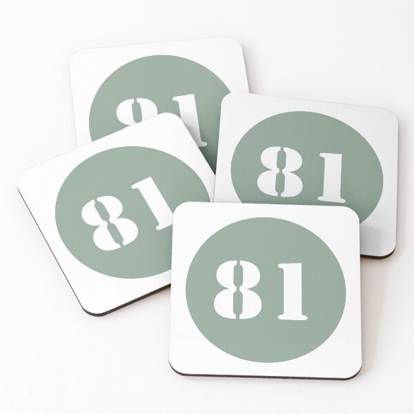 Item preview, Number Eighty One (81) in Green Circle designed and sold by Ching Teoh.