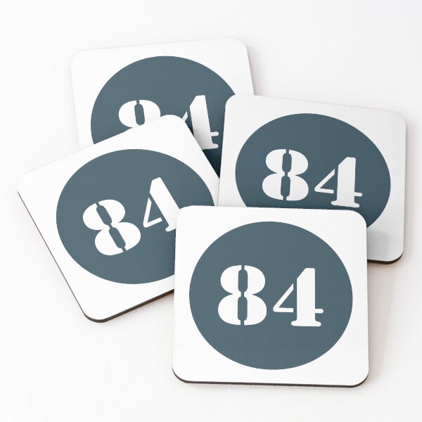 Item preview, Number Eighty Four (84) in Blue Circle designed and sold by Ching Teoh.