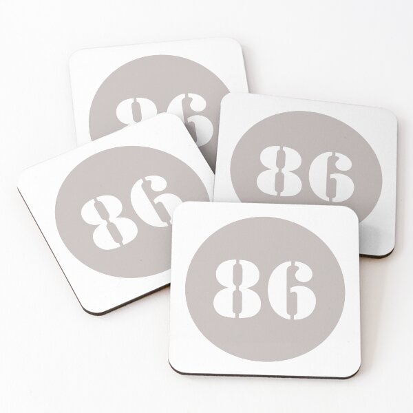 Item preview, Number Eighty Six (86) in Khakis Circle designed and sold by Ching Teoh.