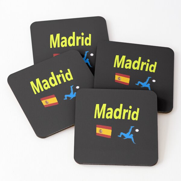 Item preview, Madrid, Spain Soccer abstract design  designed and sold by lobodelnoir.