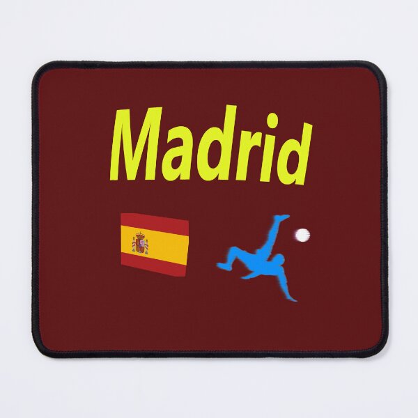 Item preview, Madrid, Spain Soccer abstract design designed and sold by lobodelnoir.