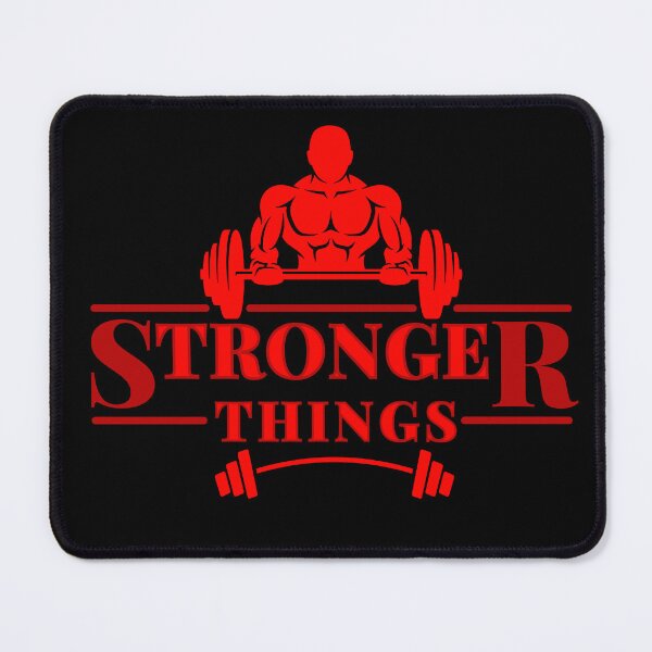 Item preview, Stronger Things Deadlift Squat Bench Gym designed and sold by Gym Beasts ⭐⭐⭐⭐⭐.