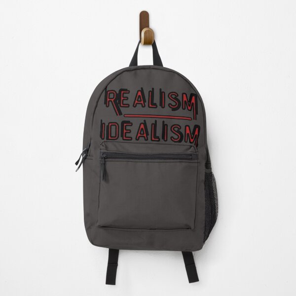 Item preview, Realism Over Idealism Red and Black designed and sold by Pink Ribbon.