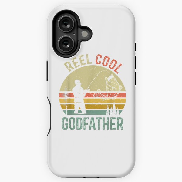 Item preview, Reel Cool Godfather Fisherman Daddy Father's Day Fishing Funny Fishing designed and sold by JenniaStore.