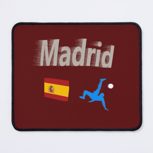 Item preview, Madrid, Spain Soccer abstract design designed and sold by lobodelnoir.
