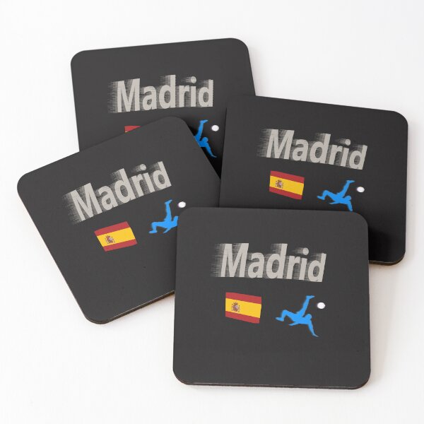 Item preview, Madrid, Spain Soccer abstract design  designed and sold by lobodelnoir.