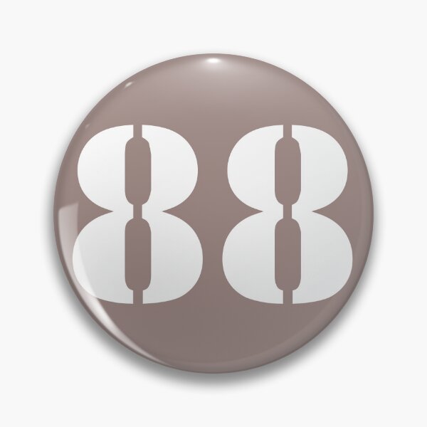 Item preview, Number Eighty Eight (88) in Brown Circle designed and sold by Ching Teoh.