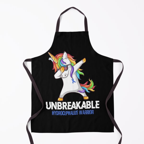Item preview, Hydrocephalus Awareness - Unicorn Hydrocephalus Warrior Ribbon UNBREAKABLE designed and sold by Fernandezf.