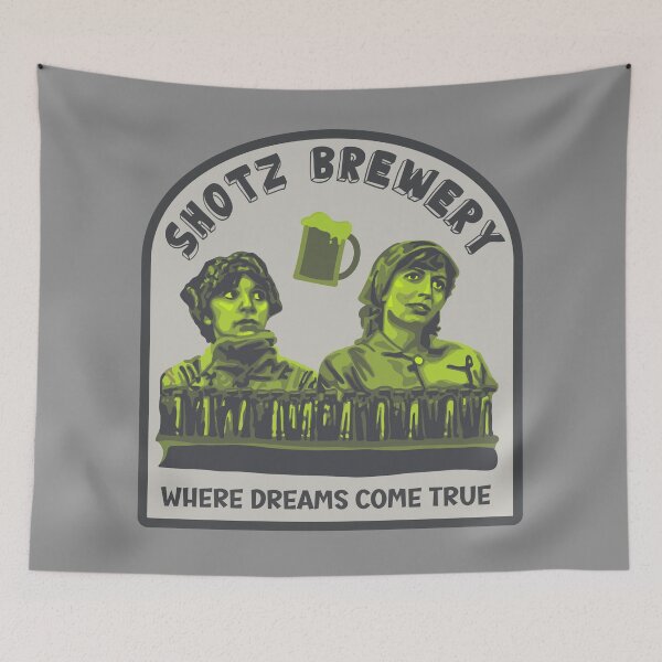 Item preview, Shotz Brewery - Laverne and Shirley designed and sold by Unhinged Heather.