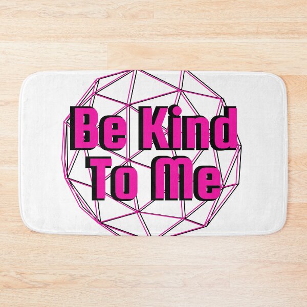 Item preview, Be Kind To Me Hot Pink Geometric Circle designed and sold by Pink Ribbon.
