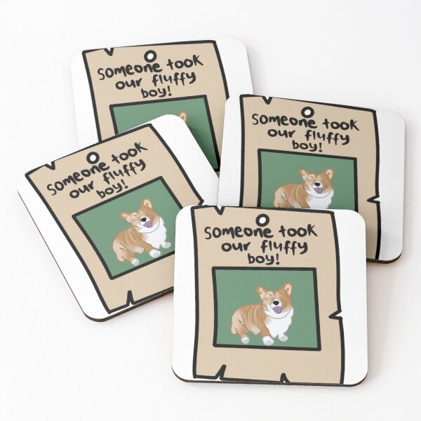 Item preview, Someone took our fluffy boy! designed and sold by Complete Lemon.