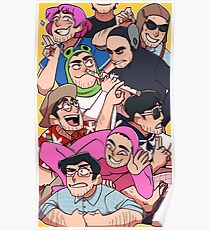 Filthy Frank Characters Poster