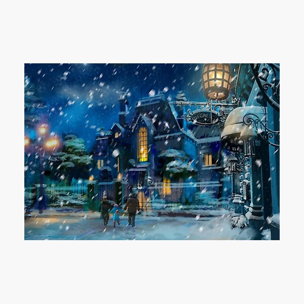 Item preview, One snowy night designed and sold by aastankovic.