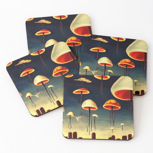 Item preview, Cozy Mushroom World | Fantacy Shrooms designed and sold by SchlossInspire.