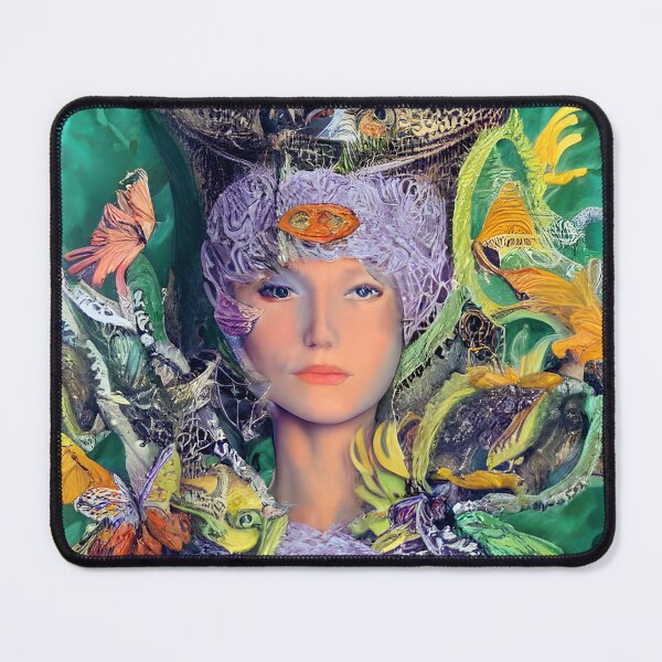 Item preview, Faux Vintage Fashion Magazine Cover designed and sold by Fractal Journeys, etc. .