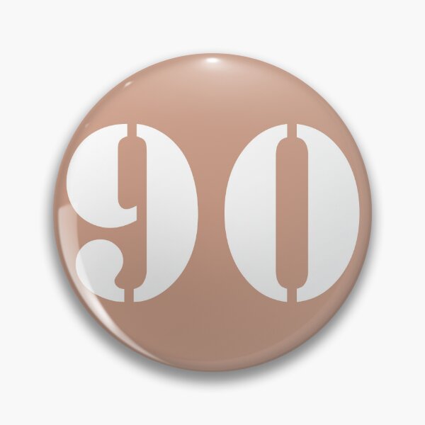 Item preview, Number Ninety (90) in Pink Circle designed and sold by Ching Teoh.