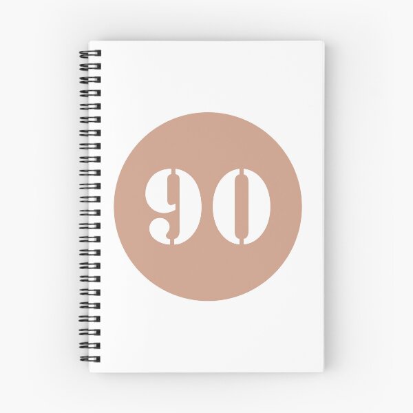 Item preview, Number Ninety (90) in Pink Circle designed and sold by Ching Teoh.