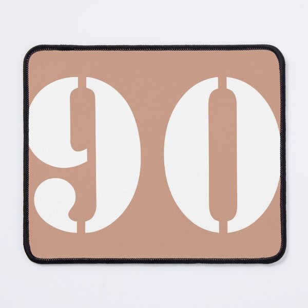 Item preview, Number Ninety (90) in Pink Circle designed and sold by Ching Teoh.
