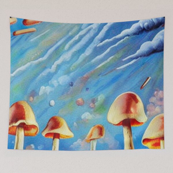 Item preview, Cozy Mushroom World | Fantacy Shrooms designed and sold by SchlossInspire.