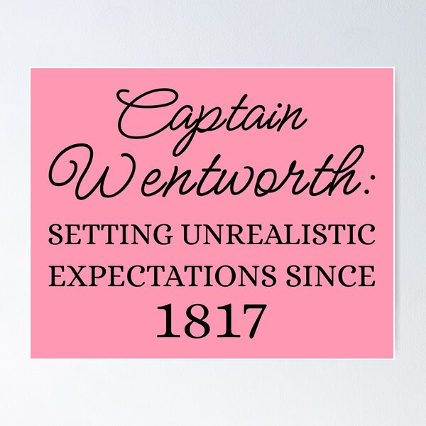 Item preview, Captain Wentworth: Setting Unrealistic Expectations Since 1817 III designed and sold by Lemon Pepper.