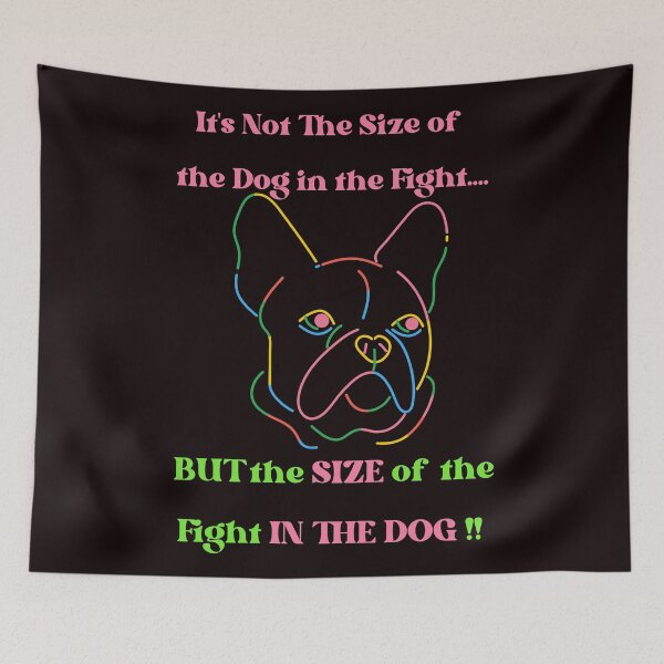 Item preview, It's Not the Size of the Dog !! designed and sold by SunMoonBeyond.