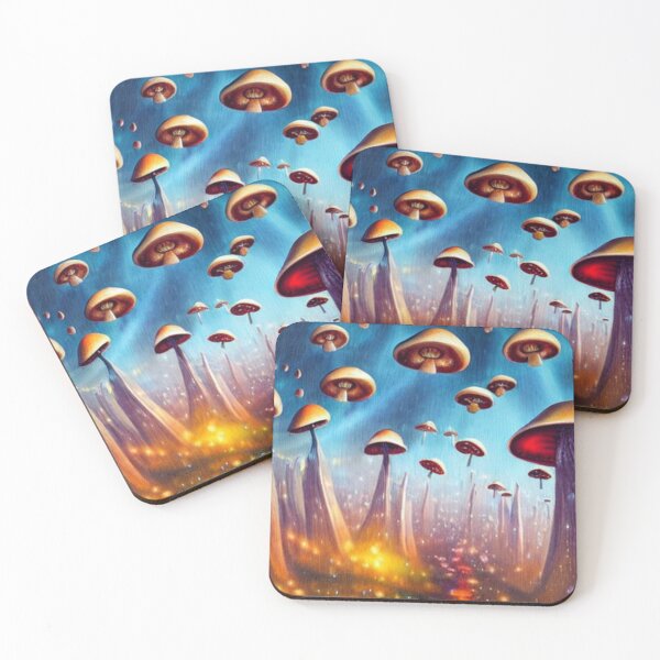 Item preview, Cozy Mushroom World | Fantacy Shrooms designed and sold by SchlossInspire.