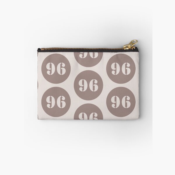 Item preview, Number Ninety Six (96) in Brown Circle designed and sold by Ching Teoh.